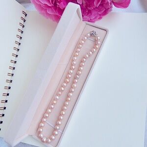 Pink Velvet Jewelry Box